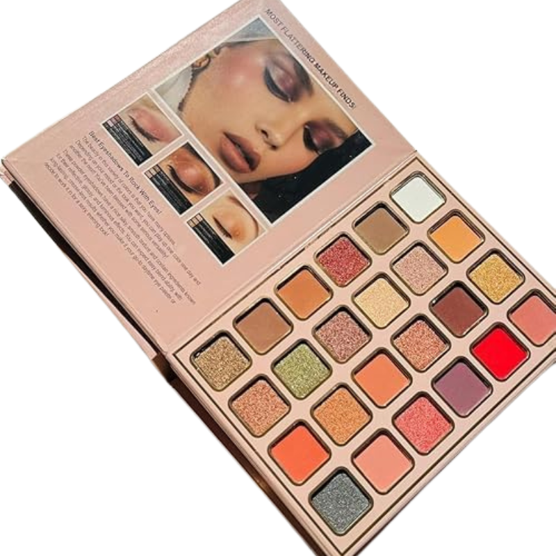 IGOODCO 5in1 Book-Style Foldable Makeup Book Set Eyeshadow 1