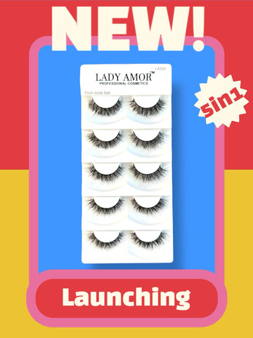 Lady Amor 5 in 1 Faux Mink Eyelashes