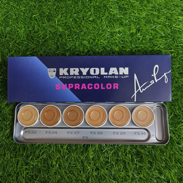 Kryolan Supracolor 6 Color Palette