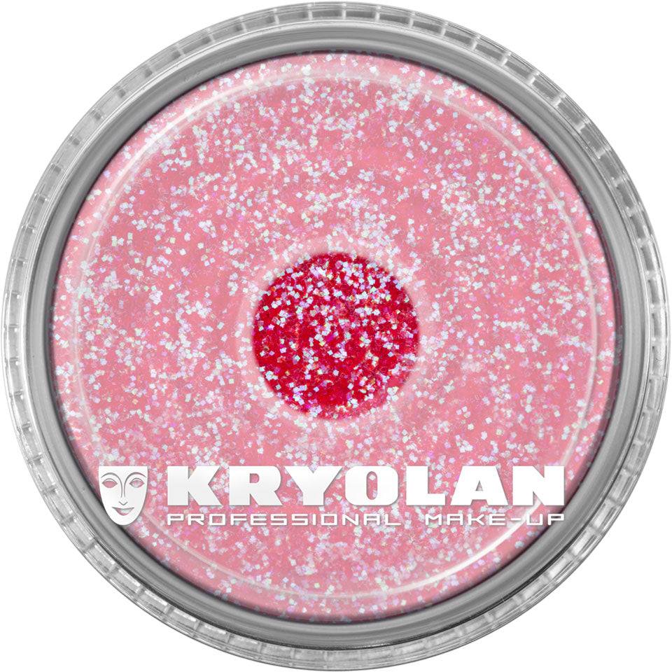 KRYOLAN Polyester Glitter pastel red