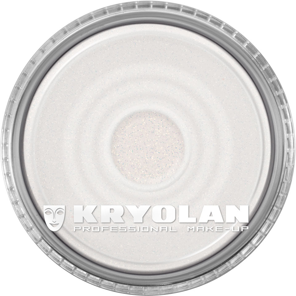 KRYOLAN Polyester Glitter pearl white