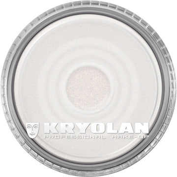 KRYOLAN Polyester Glitter pearl white