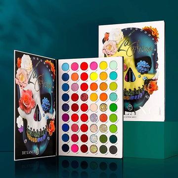 (Combo of 2) De'lanci La Catrina 54 Colors + De'lanci Lipstick Palette