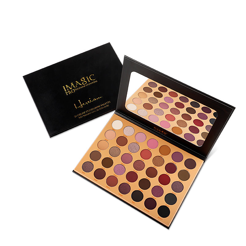 Imagic Elegant Black 35 Colors Eyeshadow Palette EY-325