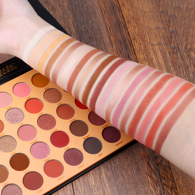 Imagic Elegant Black Eyeshadow swatches colors