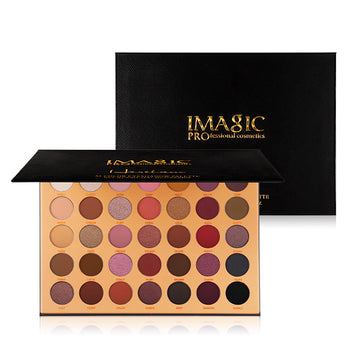 Imagic Elegant Black 35 Colors Eyeshadow Palette EY-325