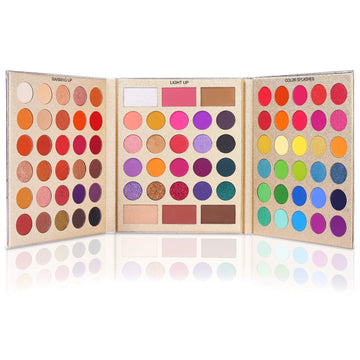 UCANBE Pretty All Set Eyeshadow Palette 86 Colors Makeup Kit