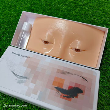 Reusable Silicone 5D Eye Makeup Practice Dummy Lash Mannequin Head