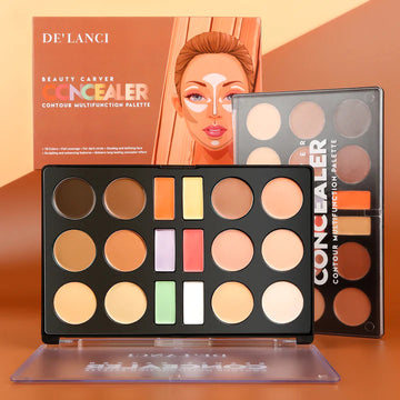 De'lanci Beauty Carver Concealer Contour Multifunction Palette