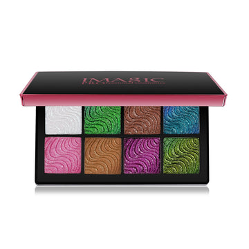 IMAGIC 8 color Chameleon Duo Chrome Eyeshadow Palette