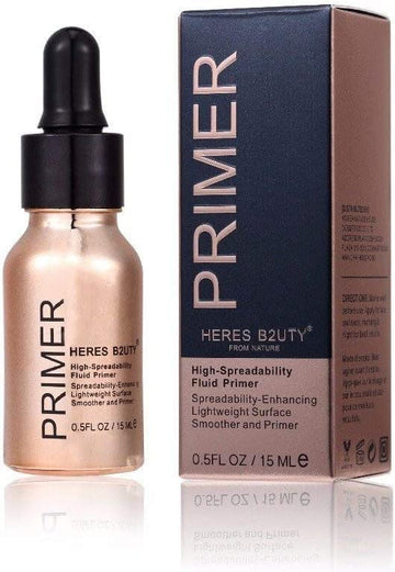 Heres Beauty Blurring illuminating Fluid Gel Primer skintone makeup primer