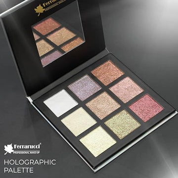 Ferrarucci Professional Makeup Holographic Palette (Shade 002)