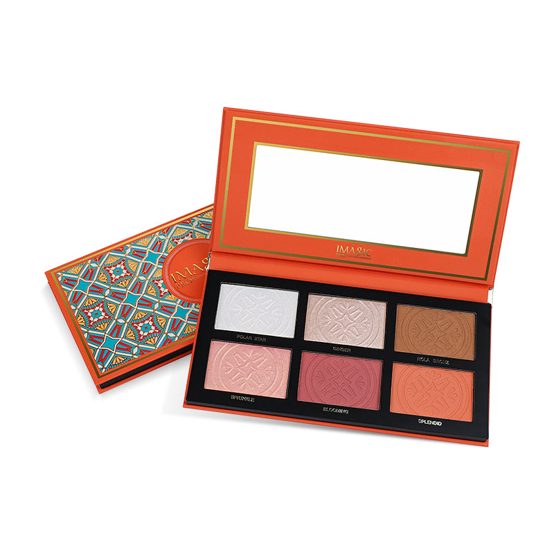 IMAGIC Comprehensive Face Palette (Highlighter & Blush & Contour)