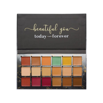 Aflairza One For All Palette - Foundation, Concealer, Blush and Contour