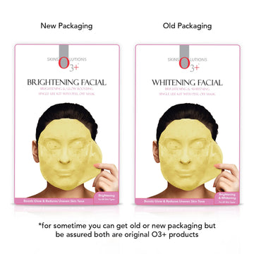 O3+ Whitening Facial Kit With Brightening & Whitening Peel Off Mask- 45 g