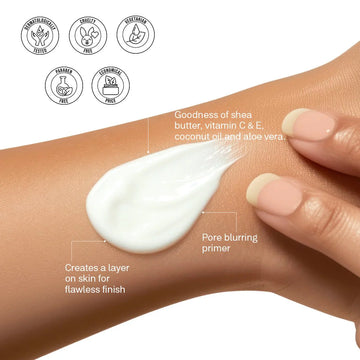 Flicka Silk Touch 3-in-1 Primer Moisturizer with SPF & Pore Blurring