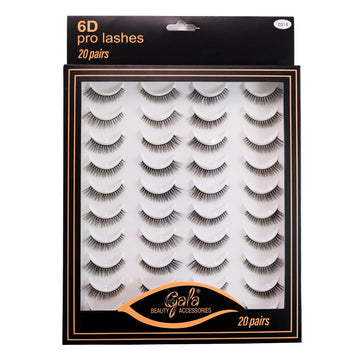 Gala 6D Pro Eyelashes 20 Pair