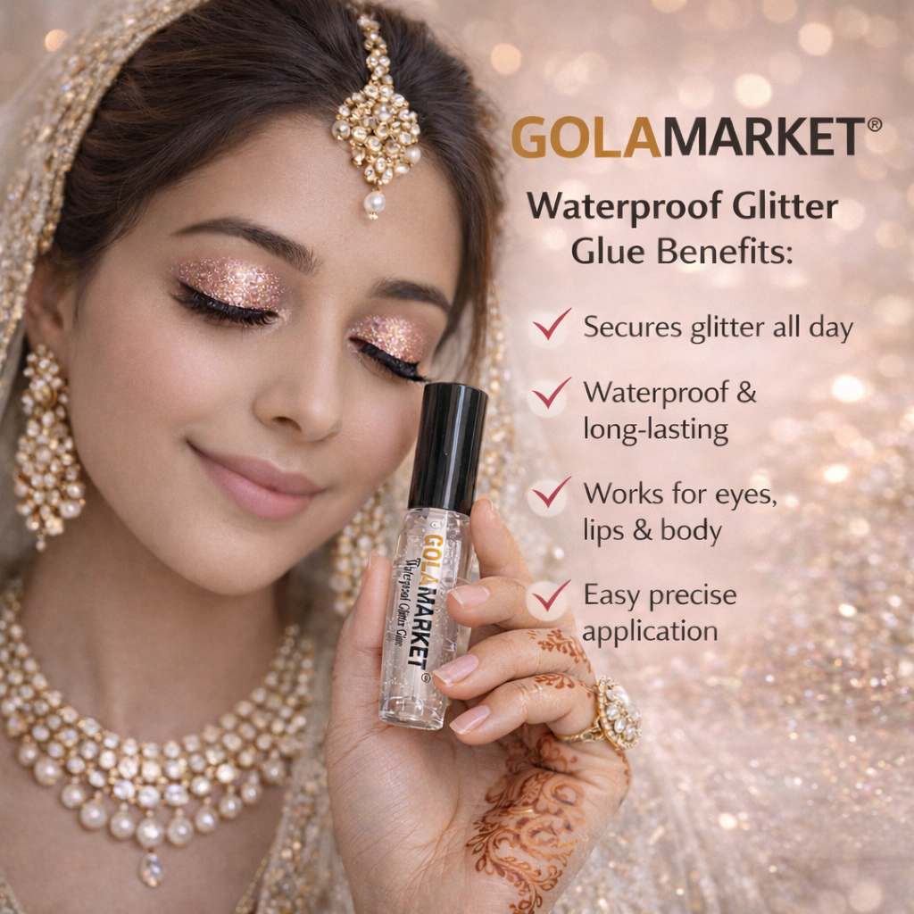 GolaMarket Glitter Glue - Two Way Gel