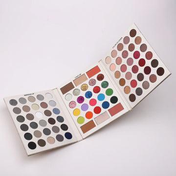 Ucanbe Pretty All Set 3 Eyeshadow Palette Pro 86 Colors Makeup Kit