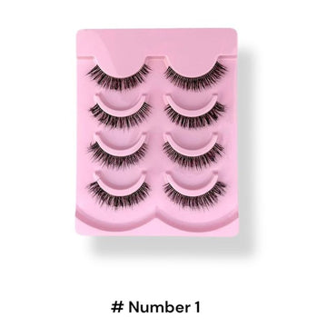 Lady Amor Natural 4-in-1 Faux Mink Eyelashes