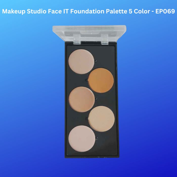Makeup Studio Face IT Foundation Palette 5 Color - EP069
