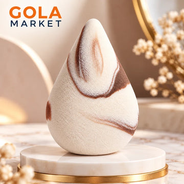GolaMarket Professional Cone + 360 Degree Combo Makeup Blender