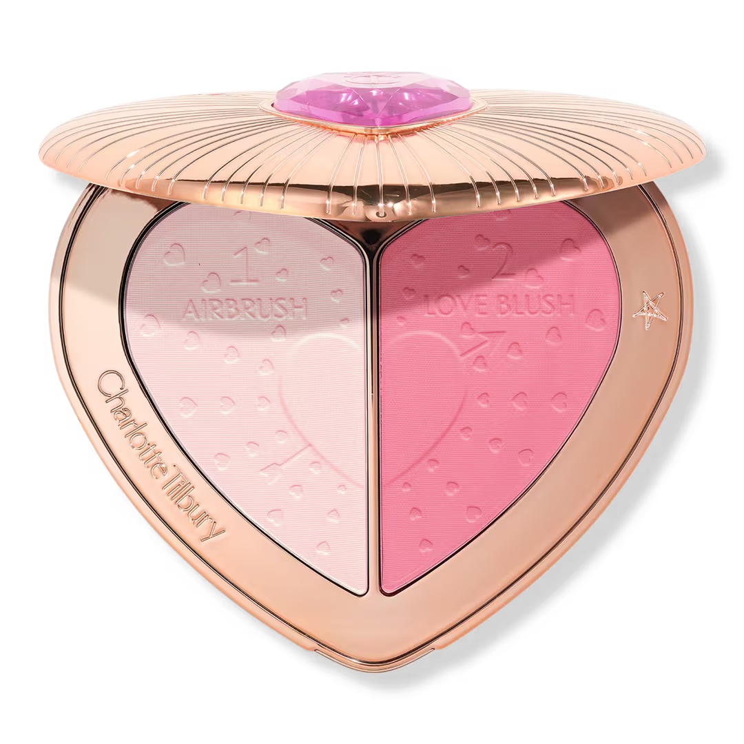 Charlotte Tilbury Pillow Talk Beauty Soulmates Brighten & Blush Powder Palette