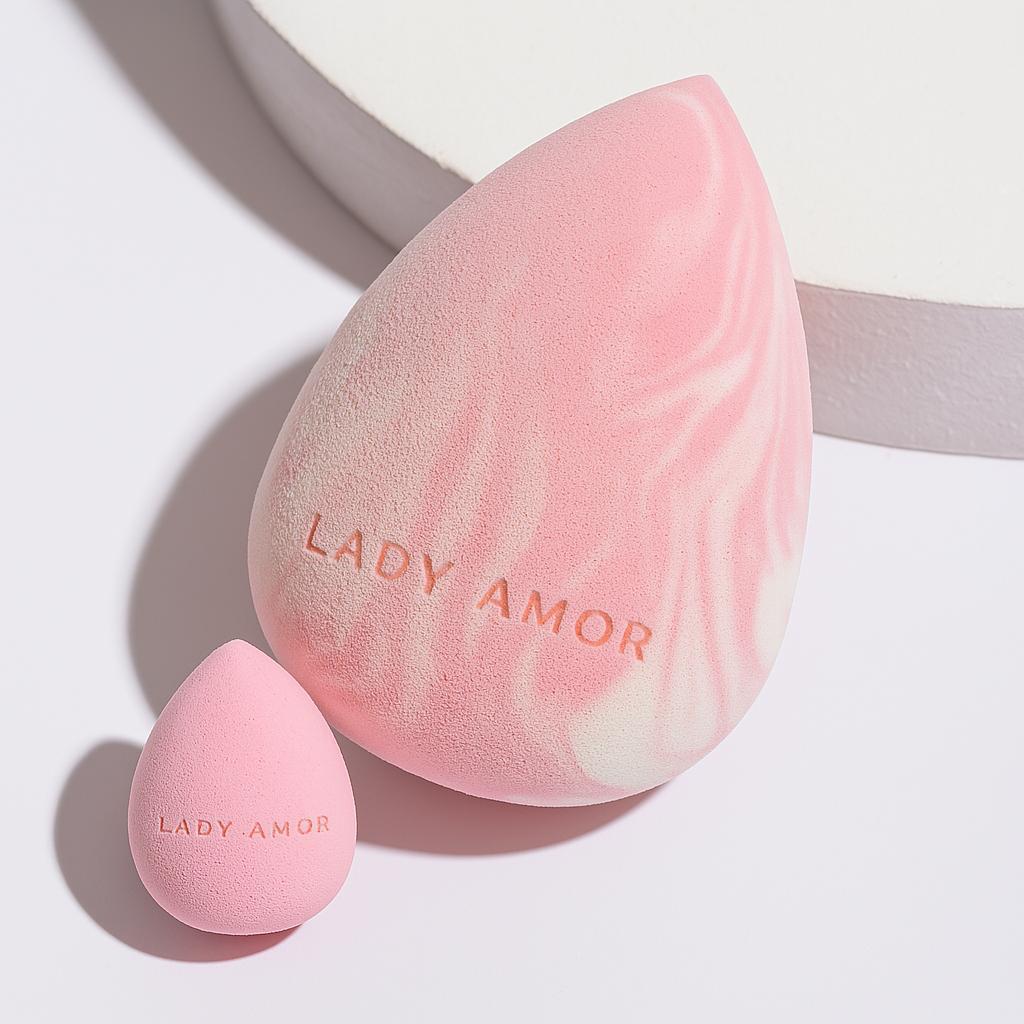 Lady Amor Micro Fiber Sponge Blender + 1 Small Blender Free