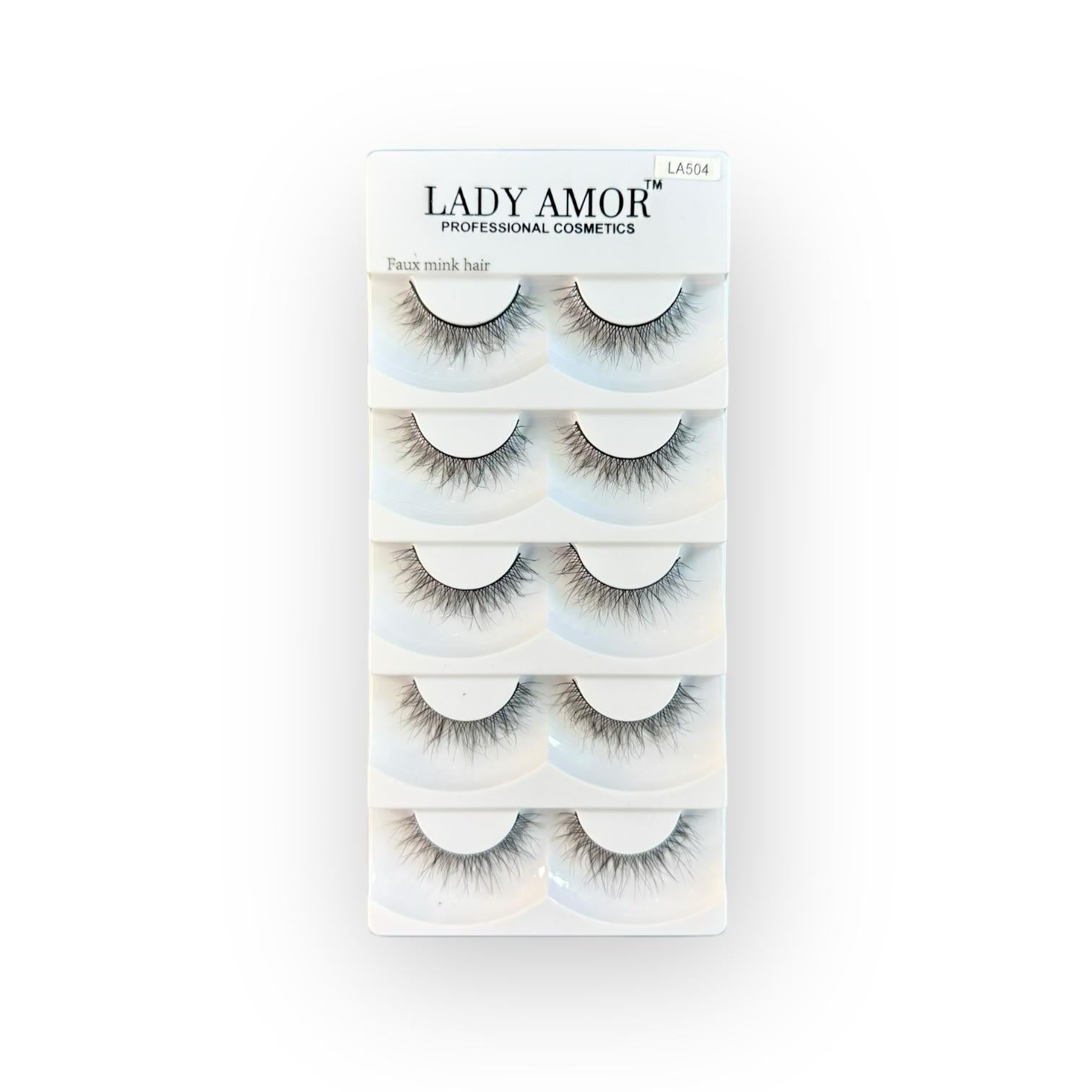 Lady Amor 5 in 1 Faux Mink Eyelashes