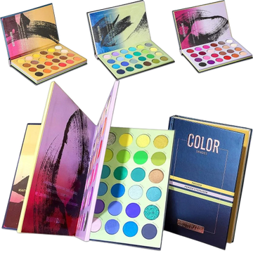 (Combo of 2) Beauty Glazed 72 Colors Eyeshadow + HANDAIYAN 12 pcs Liquid Matte Lipstick