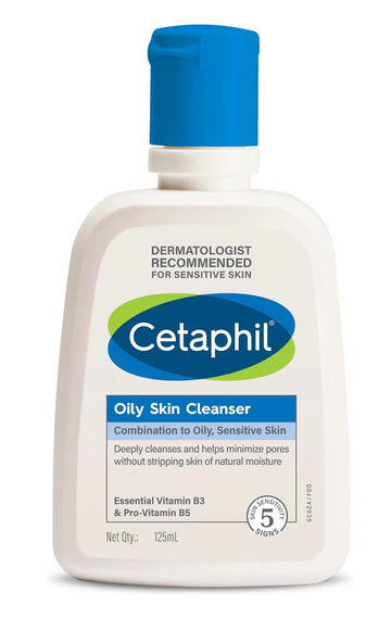 Cetaphil Oily Skin Cleanser Dermatologist Recommend  (125ml)