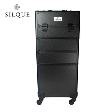 Silque Professional Makeup Trolly Vanity - Black Raven (4 Layer) SV13