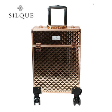 Silque Professional Makeup Trolley Vanity - Rose Diamond Supreme SV09