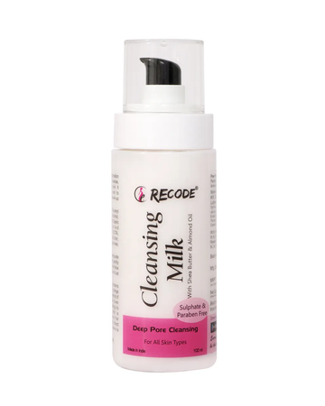 Recode CTM (3 in 1 combo) Recode 5% Glycolic Toner + Recode Moisturizer With Goat Milk + Recode Cleansing Milk