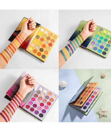Beauty Glazed 72 Colors Eyeshadow Shade Book