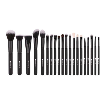 Classic Black - 20pcs DUcare Pro Makeup Brushes Set