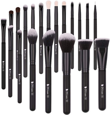 Classic Black - 20pcs DUcare Pro Makeup Brushes Set