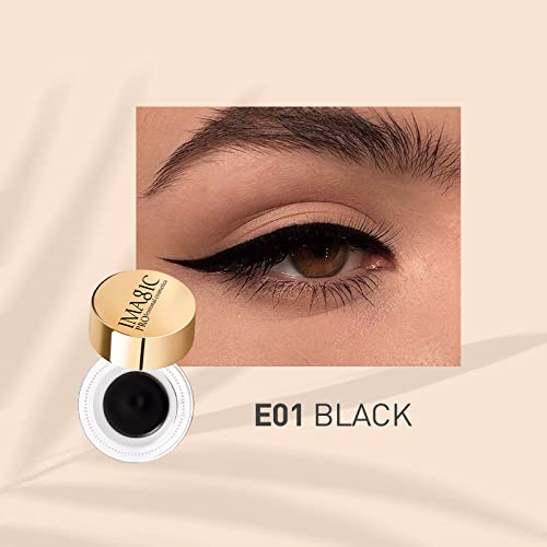 Imagic Gel Eyeliner Long Lasting Waterproof Gel Eye Liner black 
