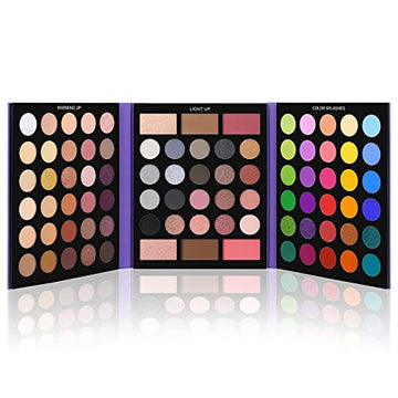 Ucanbe Pretty All Set 2 Eyeshadow Palette Pro 86 Colors Makeup Kit